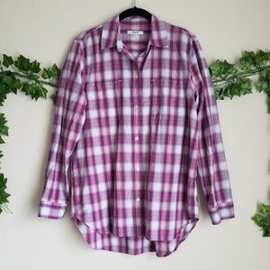 Madewell | Plaid Button Down Sz M